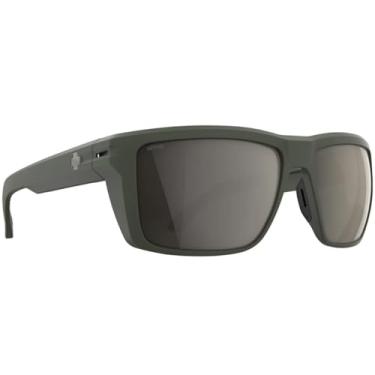 Imagem de Spy Óculos de sol Hot Spot preto translúcido fosco com lentes polarizadas cinza, preto fosco, tamanho único