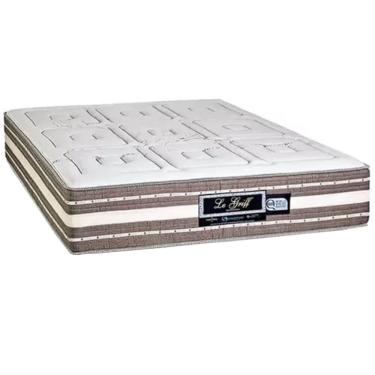 Imagem de Colchão Le Griff King Molas Ensacadas 33x203x193 Sankonfort Cor Marrom