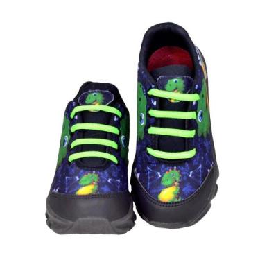Imagem de tenis de led infantil masculino dinossauro - Kids, 27, Azul
