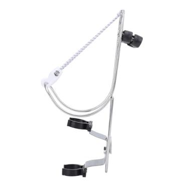 Imagem de Generic BOOT Horseshoe Life Bóia de Bóia, Suporte de Anel de Salva -vidas Polido Aço Inoxidável por 22 a 25 Mm de Trilho