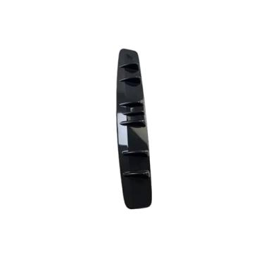 Imagem de 84 cm compatível com Mazda CX-30 CX-50 difusor traseiro de carro aleta para para-choque divisor de lábio spoiler chassi defletor kit de lábio de carbono(2pcs)