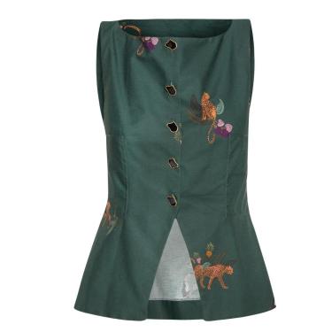 Imagem de Blusa Colete Farm Rio Florestinha-Feminino