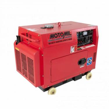 Imagem de Gerador a Diesel MDGT-5000ATS - 5KVA TRIF. 127/220V MOTOMIL