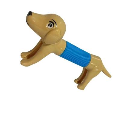 Imagem de Brinquedo Animal Estica E Volta Com Molas Colecionável - Toyng, Cachor