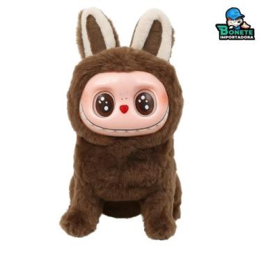 Imagem de Pelúcia Interativa Labubu LED e Som  Anda Sozinho 19cm - Toy King, Mar