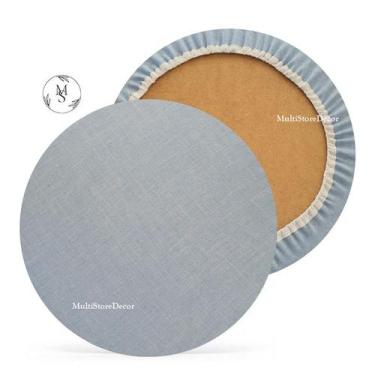 Imagem de KIT 04 Capa de Sousplat Mellange Vinho - 35 cm - Várias Cores e Estamp