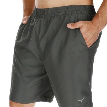 Imagem de Bermuda de Treino Masculina Mizuno Energy 7, Cinza, M