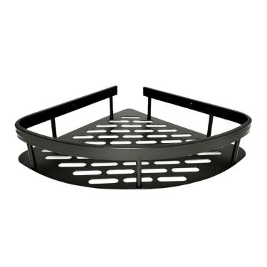 Imagem de Prateleira Organizadora Alumínio Cantoneira Suporte Banheiro