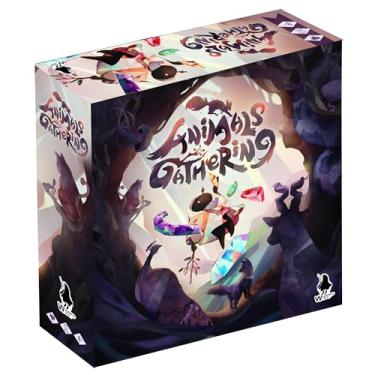 Imagem de Animals Gathering-Family & Light Strategy Board Game for 2-5 Players, Reviving Crystal Animals, Dice Management by Wonderful World Board Games