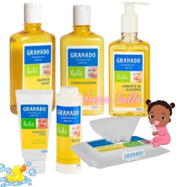 Imagem de Kit Granado Bebê Hora Do Banho 6 produtos Com Hidratante