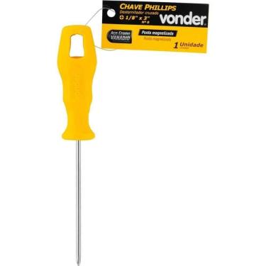 Imagem de Chave Phillips 1-8x3 N.0 Cromo Vanádio Vonder