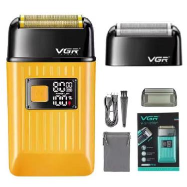 Imagem de Máquina De Barbeador E Aparador Profissional Lamina Dupla Amortecedor 