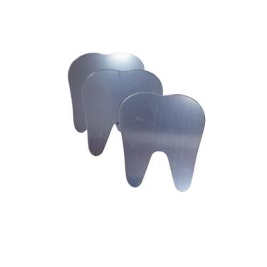 Imagem de EP2 Kit com 3 espelhos para o molde r342 formato dente - confeitaria d