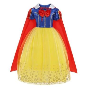 Imagem de Vestido Fantasia Princesa Completa C Capa E Acessórios (130)