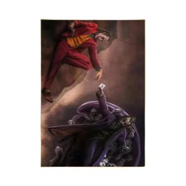 Imagem de Pôster Retrô Clássico De Filme Adesivo HD Impermeável J-Joker H-Harley
