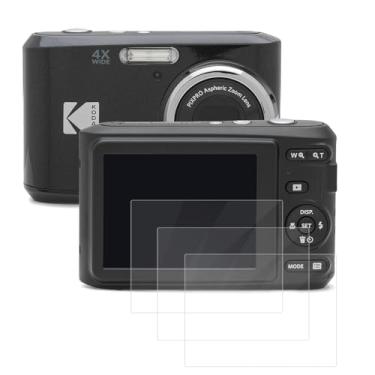 Imagem de Futanwei Película protetora de tela KODAK PIXPRO FZ45 [pacote com 3] película de vidro temperado HD [antiimpressões digitais] [antiarranhões] [sem bolhas] [compatível com capas] compatível com câmera