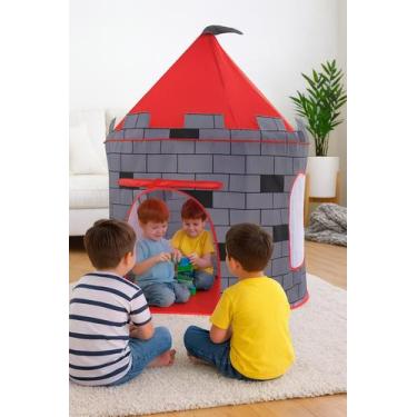 Imagem de Super Barraca Infantil Estrelas Meninos Castelo Torre Grande Tenda Toc