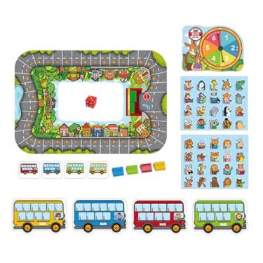 Imagem de Generic Animal Bus Puzzle Puzzle Games Educacionais Indoor Adição de Adição e Subtração Preschool para crianças de 3 a 8 anos de idade Crianças