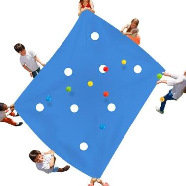 Imagem de Game Props Sonyabecca Hole Tarp Team-Blue Building Game