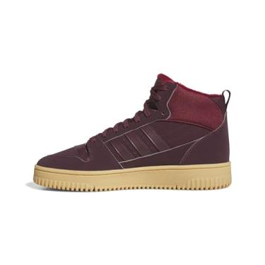 Imagem de adidas Tênis unissex adulto Break Start Mid Top Winterized, Marrom/Collegiate Burgundy/Gum, 6.5 Women/5.5 Men