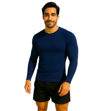 Imagem de Camisa Termica Segunda Pele Com Protecao UV Camiseta Malha Fria Unisse