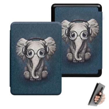 Imagem de GUKSRASO Capa para Kindle 11ª Geração 2024/2022 (6", Modelo: C2V2L3/RS23CV) - Função Inteligente de Despertar/Dormir Automática, com Alça de Mão