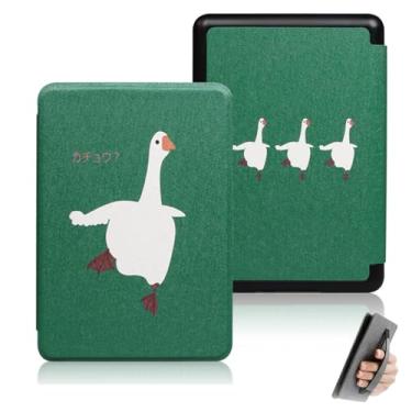 Imagem de GUKSRASO Capa para Kindle Paperwhite 12ª Geração (7") / Colorsoft Signature Edition 2024 - Função Inteligente de Despertar/Dormir Automática, com Alça de Mão