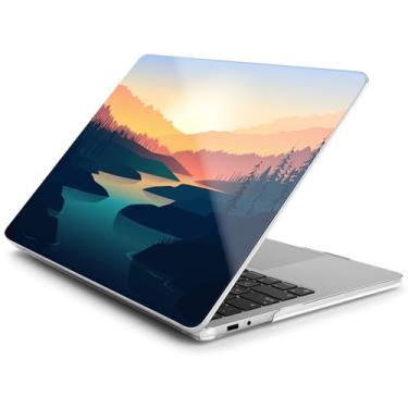 Imagem de Batianda Capa para laptop Microsoft Surface Copilot+ PC 2025 de 13 polegadas (modelo mais recente 2095), capa rígida ultrafina leve e resistente a arranhões com proteção profissional, Dawn