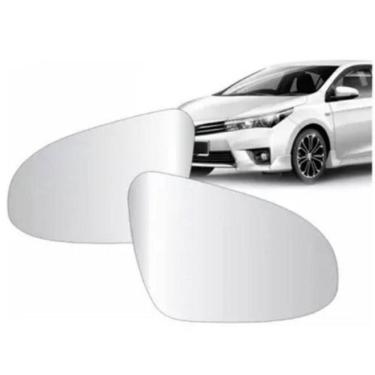 Imagem de Par Lente Vidro Espelho Retrovisor Corolla 2015 16 17 A 2019