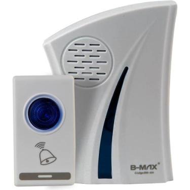 Imagem de Campainha Sem Fio Residencial Comercial Bivolt + Pilha - B-max