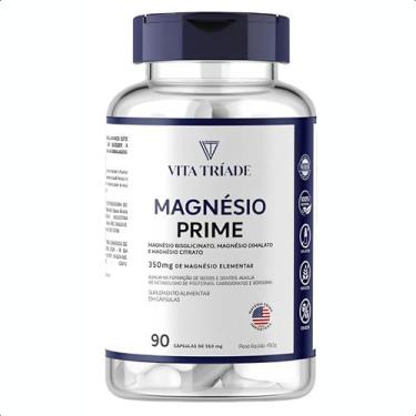 Imagem de Magnésio 350mg Bisglicinato Dimalato Citrato  90 Cáps - VITA TRÍADE