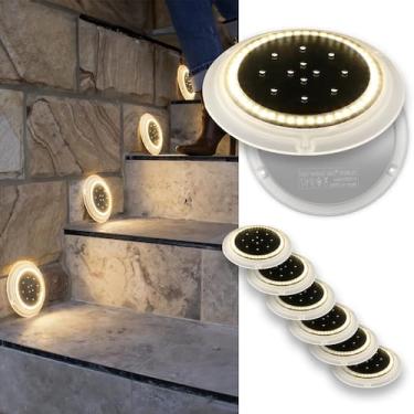 Imagem de Luzes solares de doca SHONELIGHTING 48 LED IP67 à prova d'água 13 cm