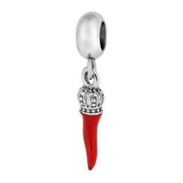 Imagem de Berloque de Aço Link Chilli Pepper Coleção Steel Dreams - Convex