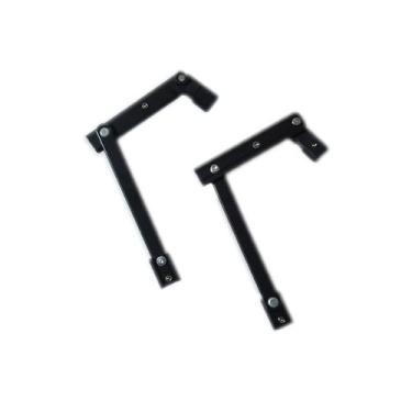 Imagem de BRA-705 - Braço articulado para janela maxim-ar Suprema - Preto - alum