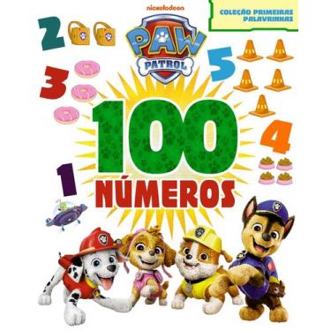 Imagem de Livro - Patrulha Canina Coleção Primeiras Palavrinhas - 100 Números
