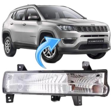 Imagem de Pisca Lanterna Parachoque Dianteiro Compass 2017 À 2021 Dir