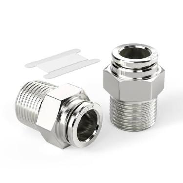 Imagem de Pressione para conectar os acessórios TAILONZ PNEUMATIC PC-1/4-N1 (x5)