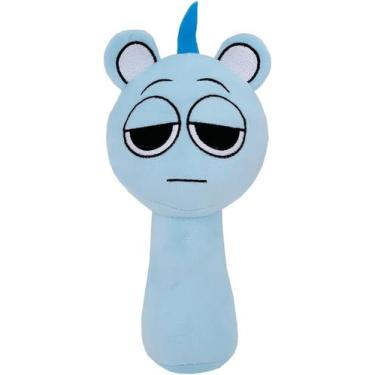 Imagem de Brinquedo de pelúcia Sprunki Game Wenda 25 cm azul celeste para crianç