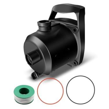 Imagem de Upgrade R0723100 Corpo da bomba de piscina com anel de vedação e fita compatível com bombas Booster Zodiac Polaris PB4SQ, caixa de bomba de reforço de piscina