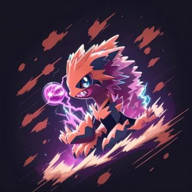 Imagem de Adesivo de Parede Estilo Anime Monstros Fofinhos para Quarto Infantil - Kaivleon Decoração Colorida 40x40cm