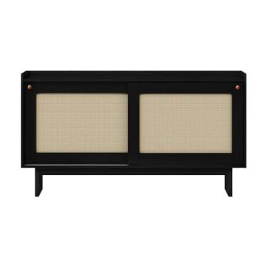 Imagem de Aparador Buffet 2 Portas de Correr Átria 1295 Carraro Preto