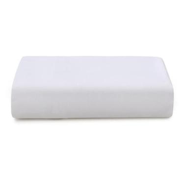 Imagem de Lençol Com Elástico Queen Döhler Atlântis 100% Algodão 180 Fios, Branc