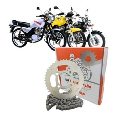 Imagem de Kit Relação Cofap Suzuki Yes Intruder Katana 125 Aço 1045