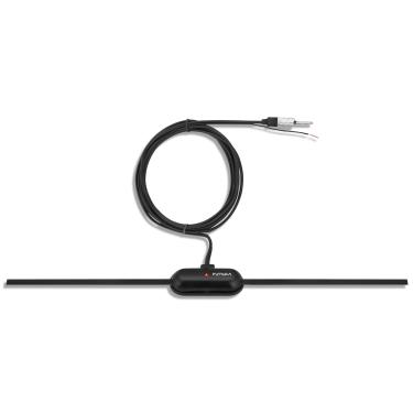 Imagem de Antena Interna de Parabrisa Universal Futtura Haste Fixa 30cm Conector PlugDin