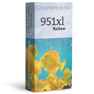Imagem de Cartucho de tinta amarelo de alto rendimento 951XL - compatível com HP OfficeJet Pro 8100 8600 Series 251dw 276dw