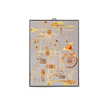 Imagem de SELETTI Espelho trompete, espelho de mesa, espelho grande, maquiagem, elegante, interior, arte, presente, exclusivo