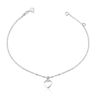 Imagem de Colar Coração Prata 925