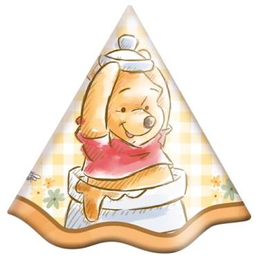 Imagem de Chapeu Ursinho Pooh - Embalagem com 8 unidades.