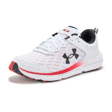 Imagem de Under Armour Charged Assert 10 Tênis de corrida masculino, (111) Branco/Preto/Preto/Branco, 38