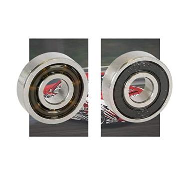 Imagem de MR607EC 2RS Rolamento de esferas de cerâmica do motor dianteiro 7x19x6mm 1PC T9H duplo selado ABEC-3 rolamentos para NOVAROSSI 21 Off-Road 607RS RC